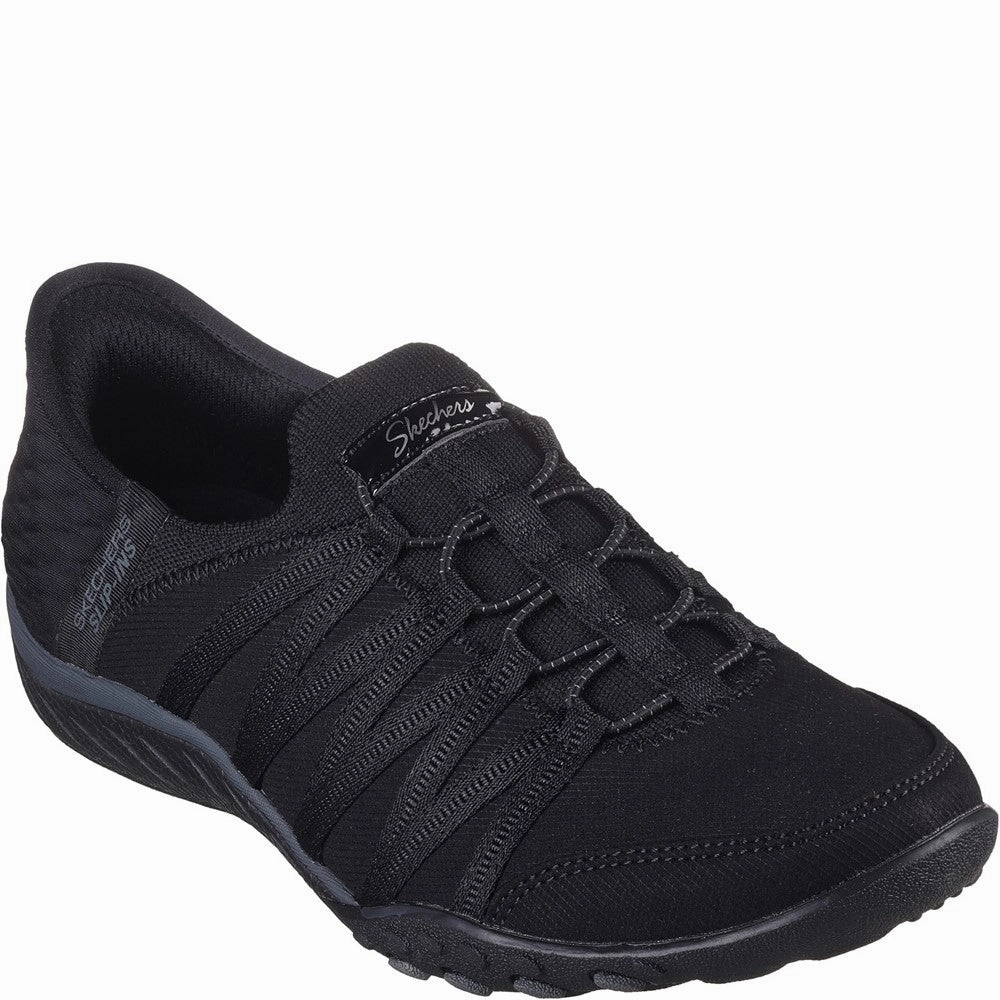 Skechers Breathe-Easy Roll-With-Me Wide Fit Shoes