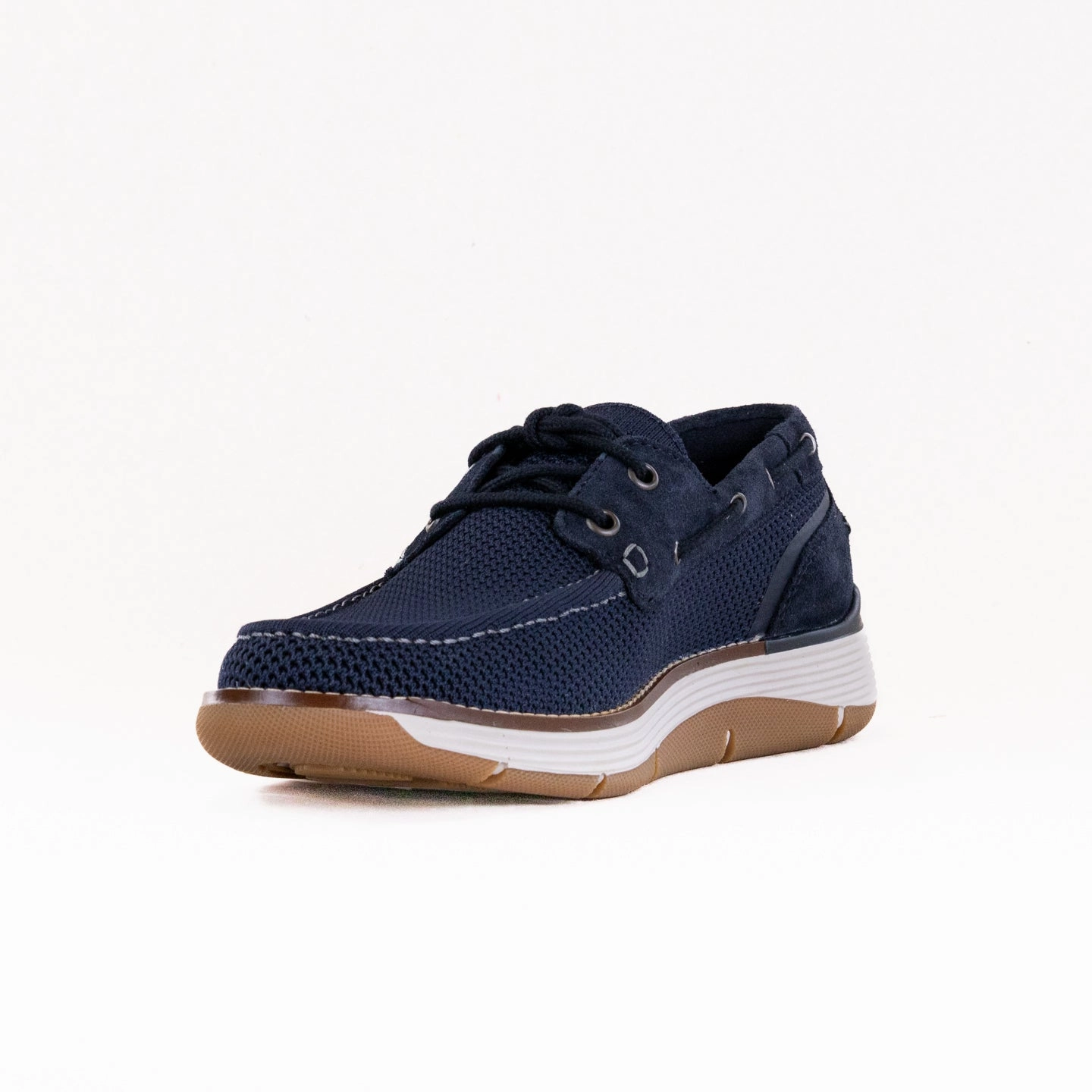 Basketball Shoes Under Armour Curry Rockport Lyall Slip-On Casual Boat Shoe (Men's) - Dark Blue