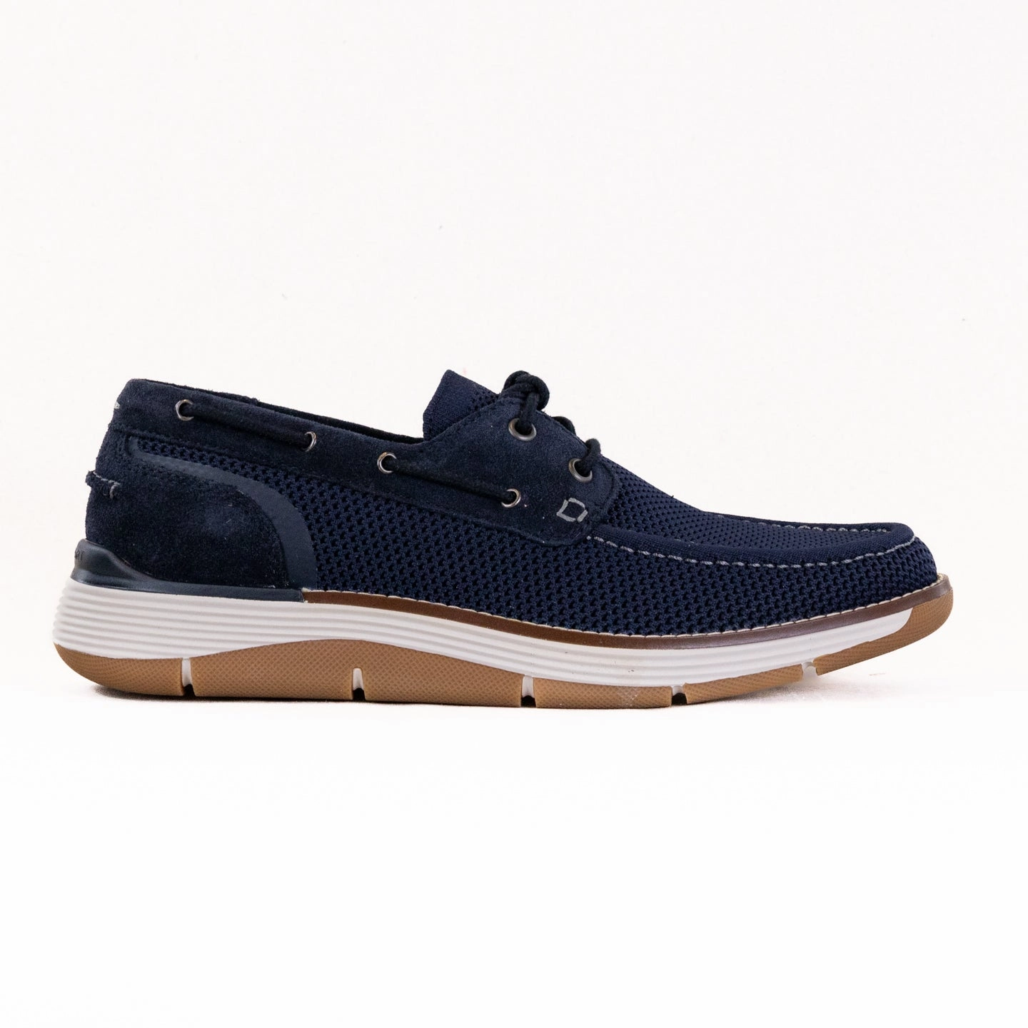 Impact Basketball Shoes Rockport Lyall Slip-On Casual Boat Shoe (Men's) - Dark Blue