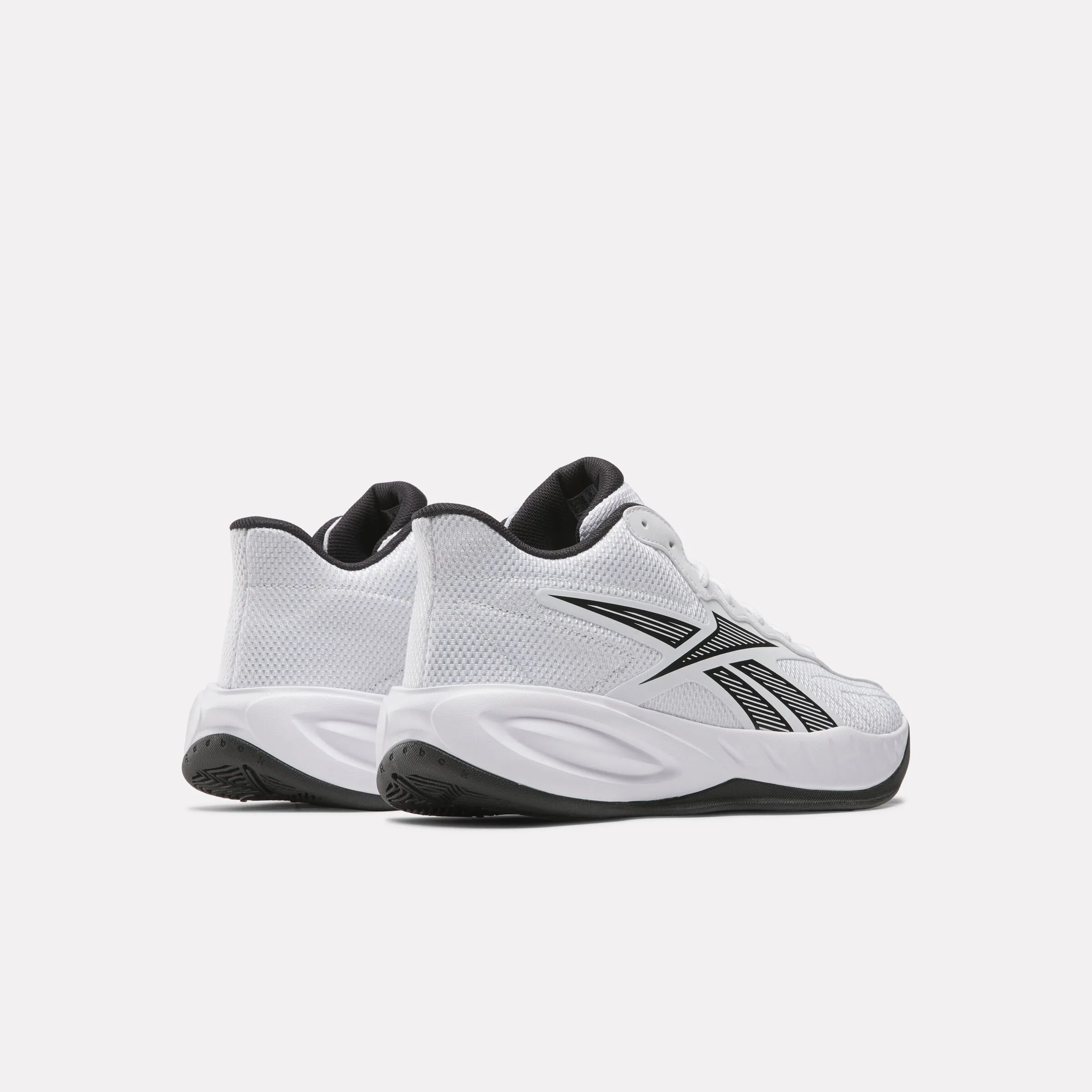 Reebok Press White/Black/Grey Best High Cut Basketball Shoes