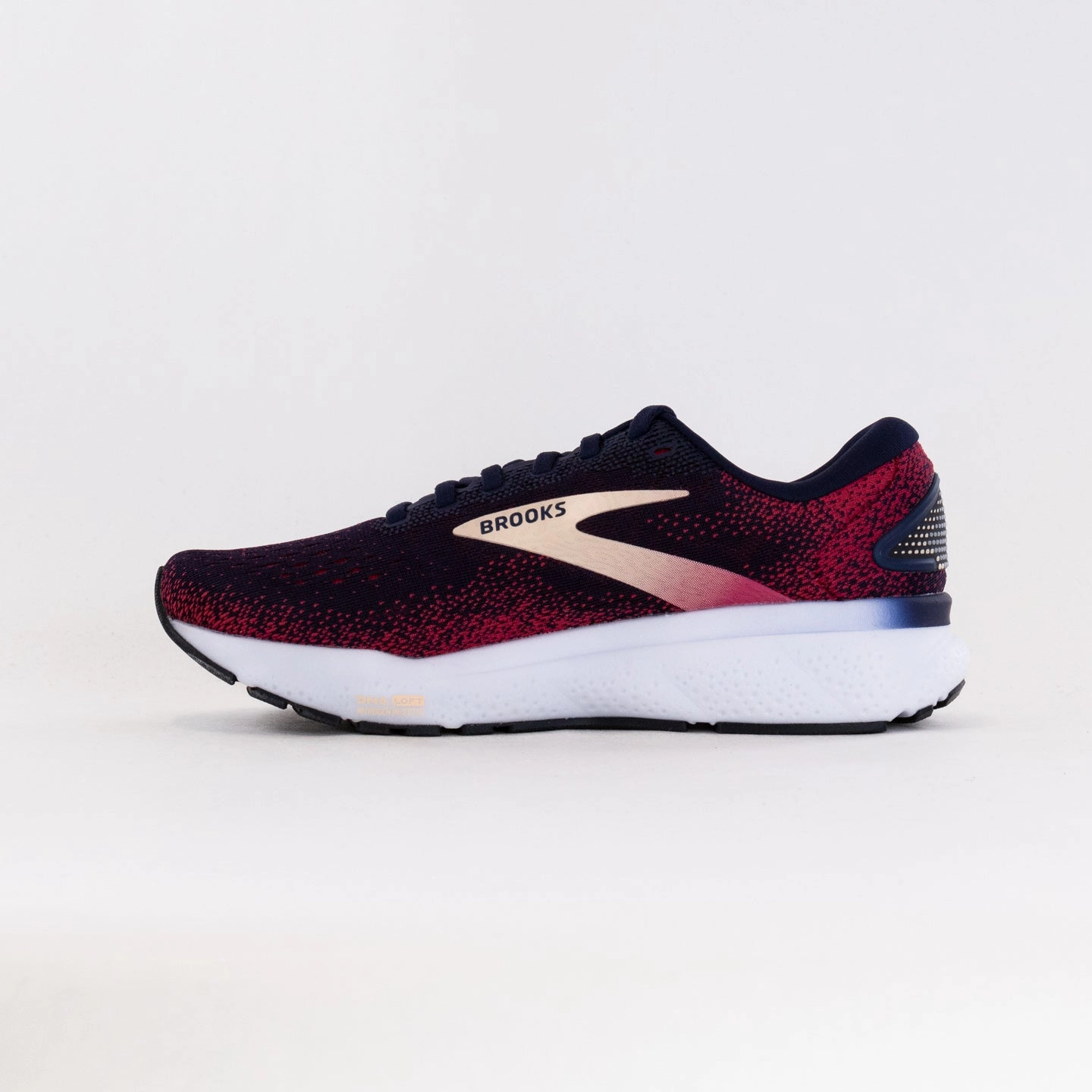 Brooks Ghost 16 (Womens) - Peacoat/Raspberry/Apricot Ar1 Basketball Shoes