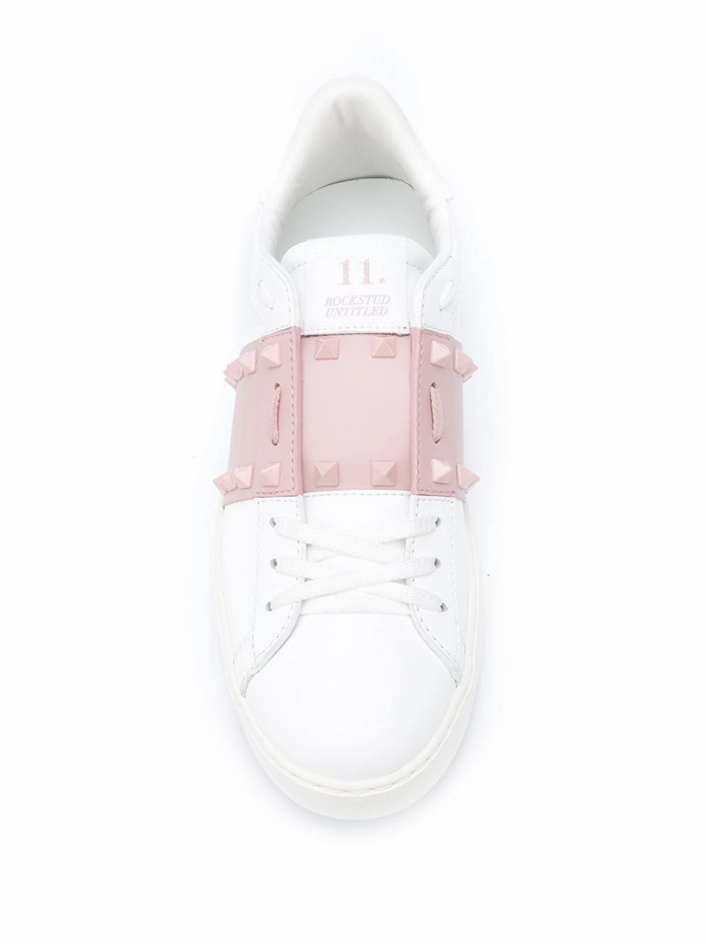 ROCKSTUD UNTITLED LEATHER SNEAKERS Long Lasting Basketball Shoes