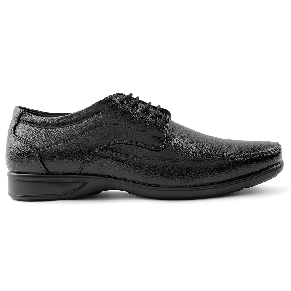 Orthopedic Dress Shoes Plantar Fasciitis Fortune Black Lacing Formal Derby Shoes For Men HML-5E By Liberty