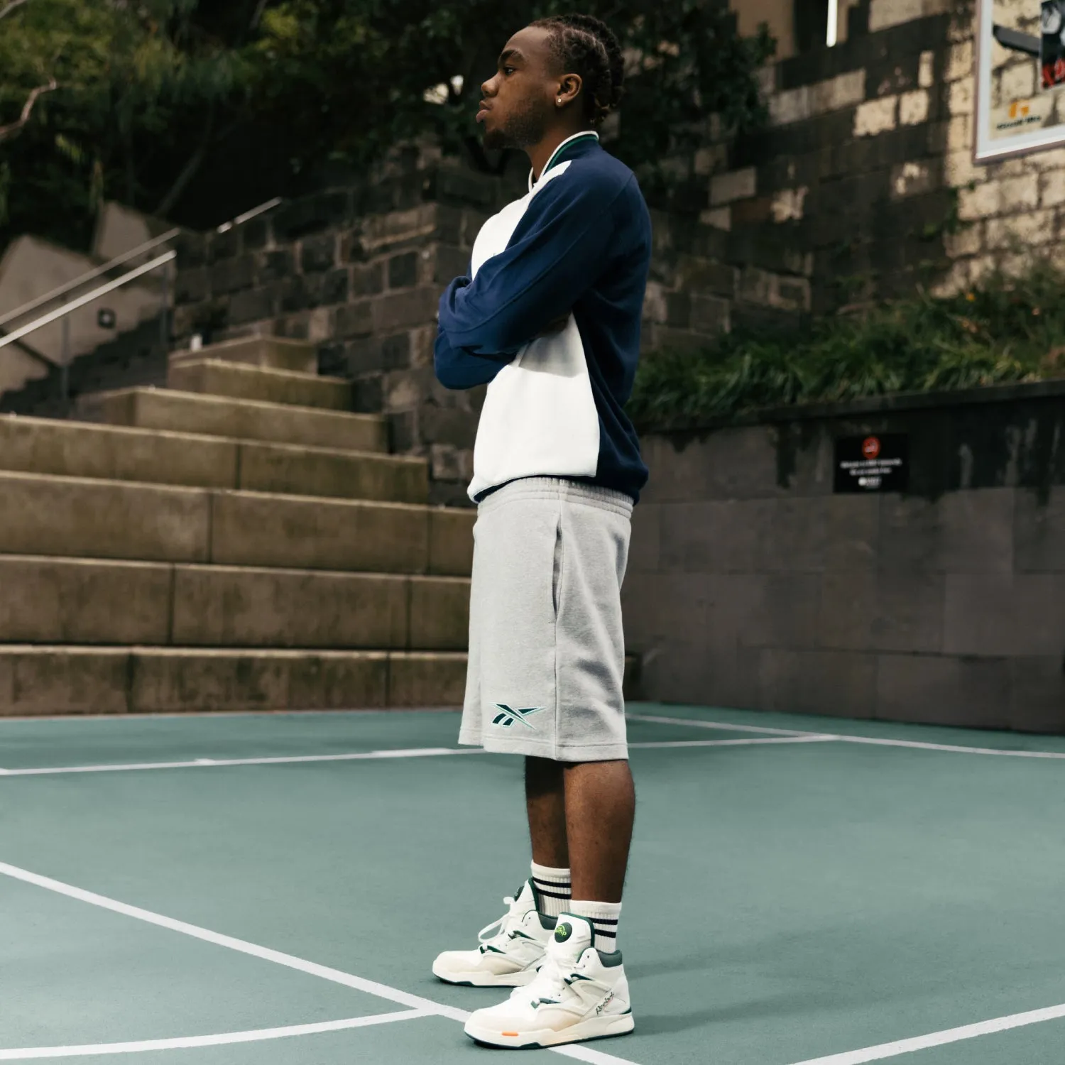 Pump Omni Zone Ii Chalk/Darkgreen/Paperwhite Ae 1 Basketball Shoes