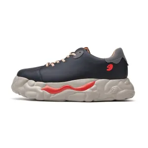 Pure Black Sanamolls II Women Nautica Sneakers