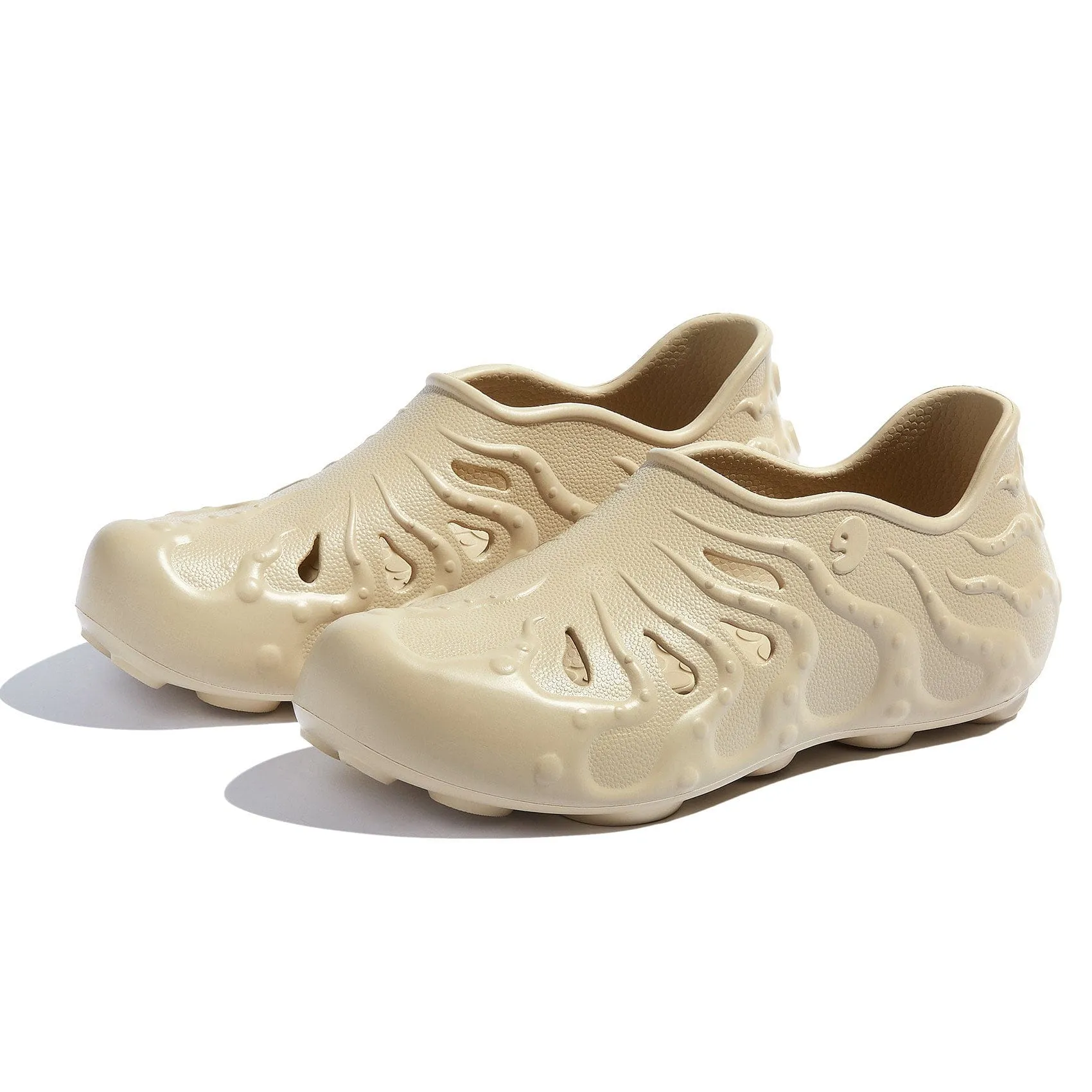 Butter Scotch Brown Octopus II Women Sandals Small Wedge