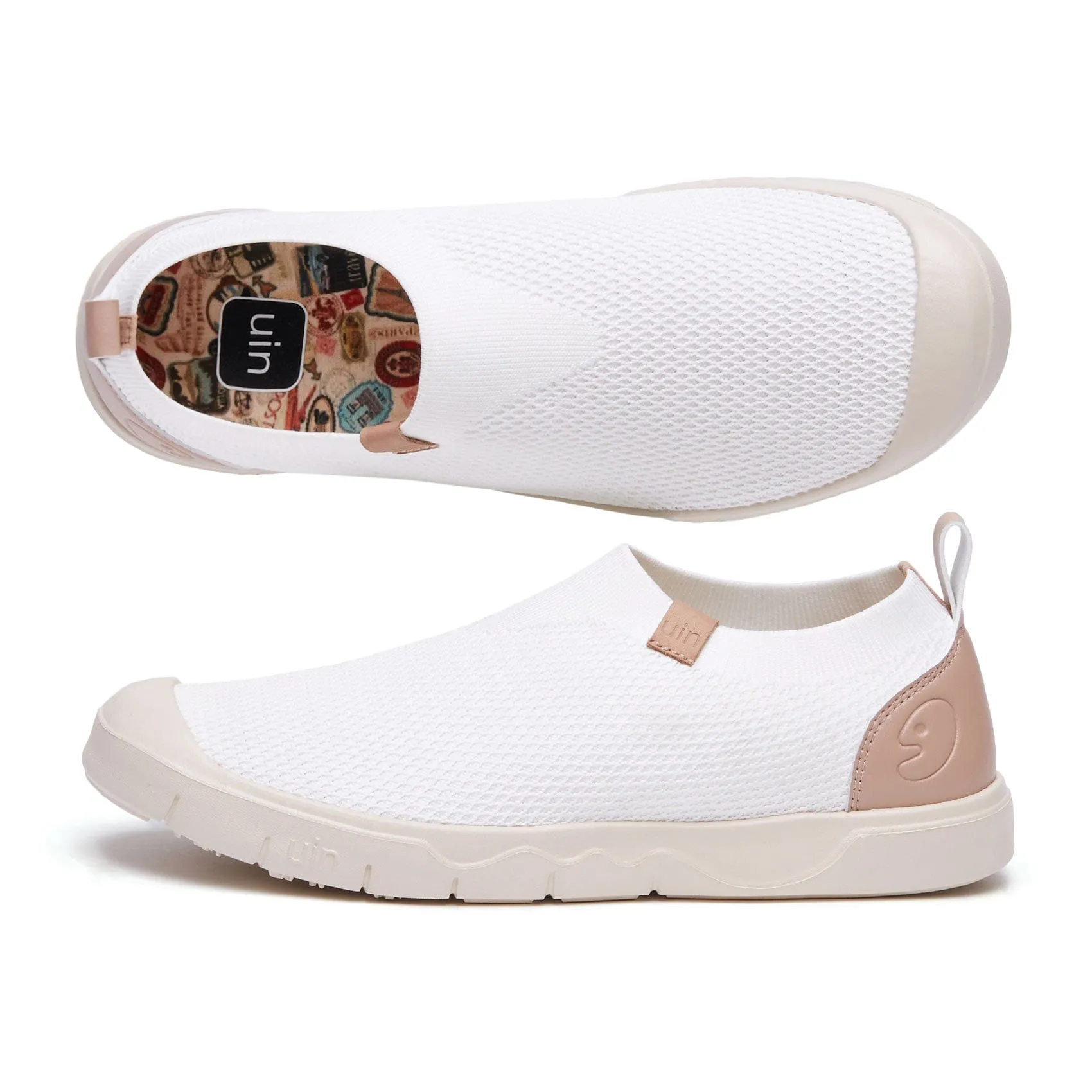 Waterproof Sneakers Shoes Pure White Cadiz II Women