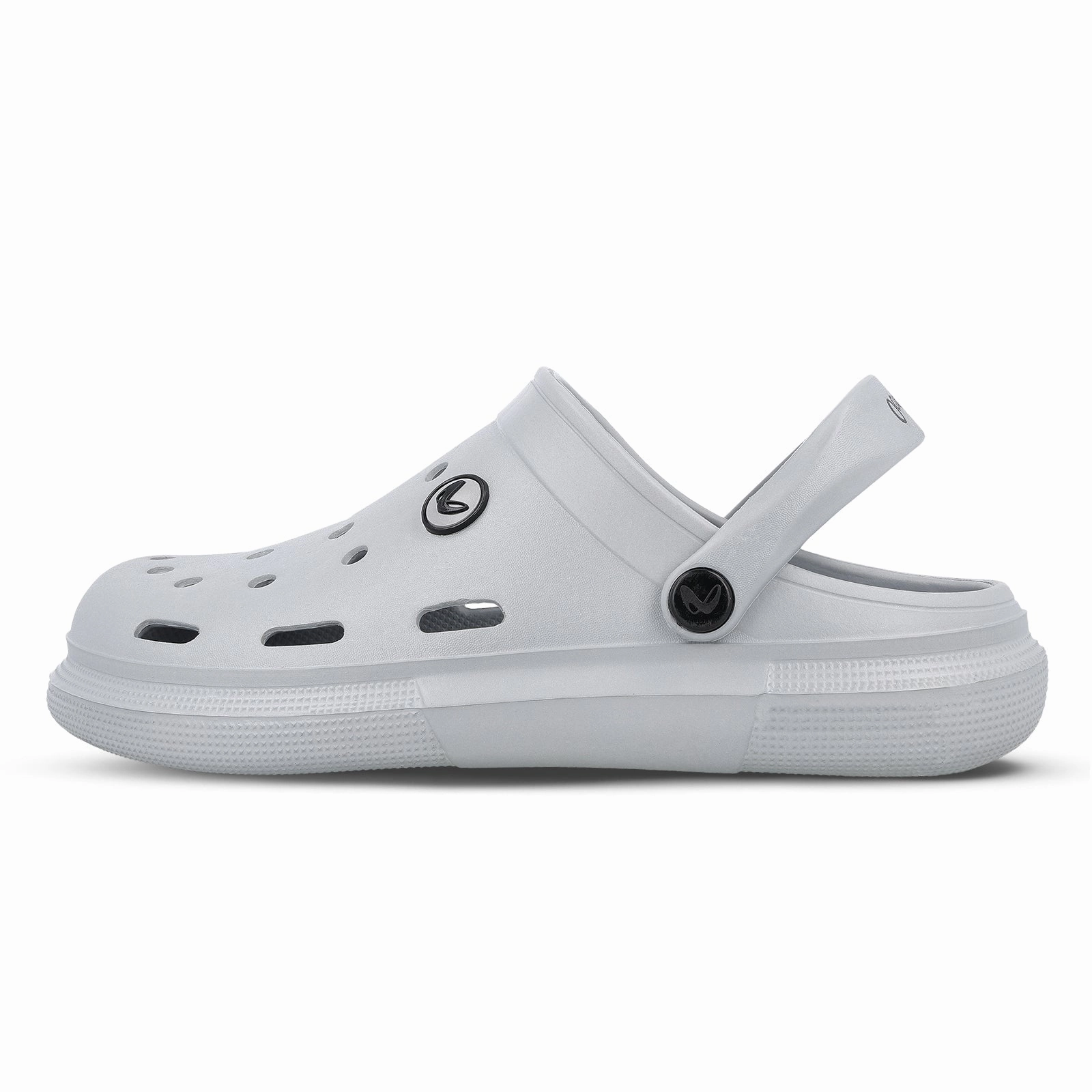 Men's Clogs  - WC4843 Light Grey Slip On Sneaker