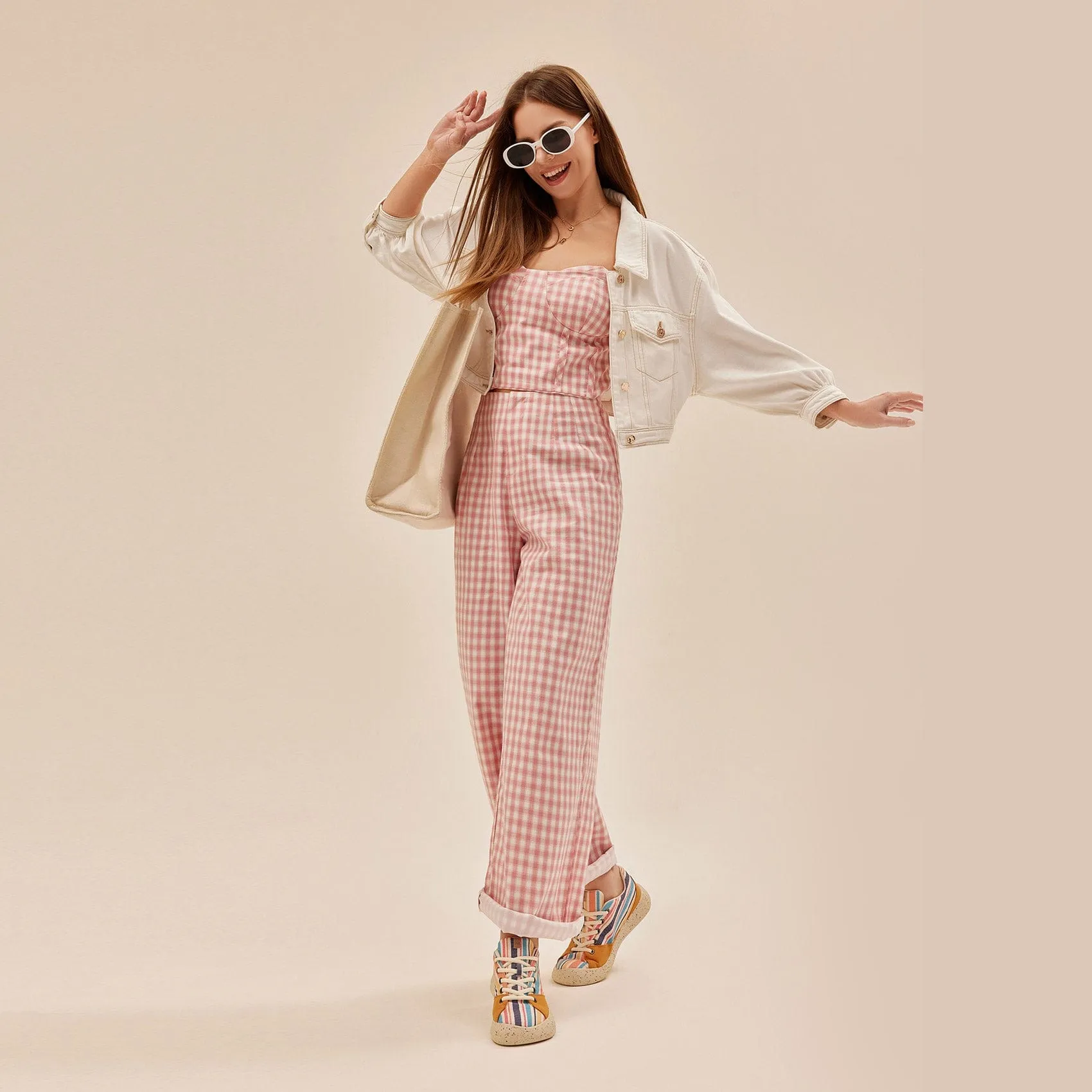 Balenciaga Paris Sneakers Rainbow Reflection Denia I Women