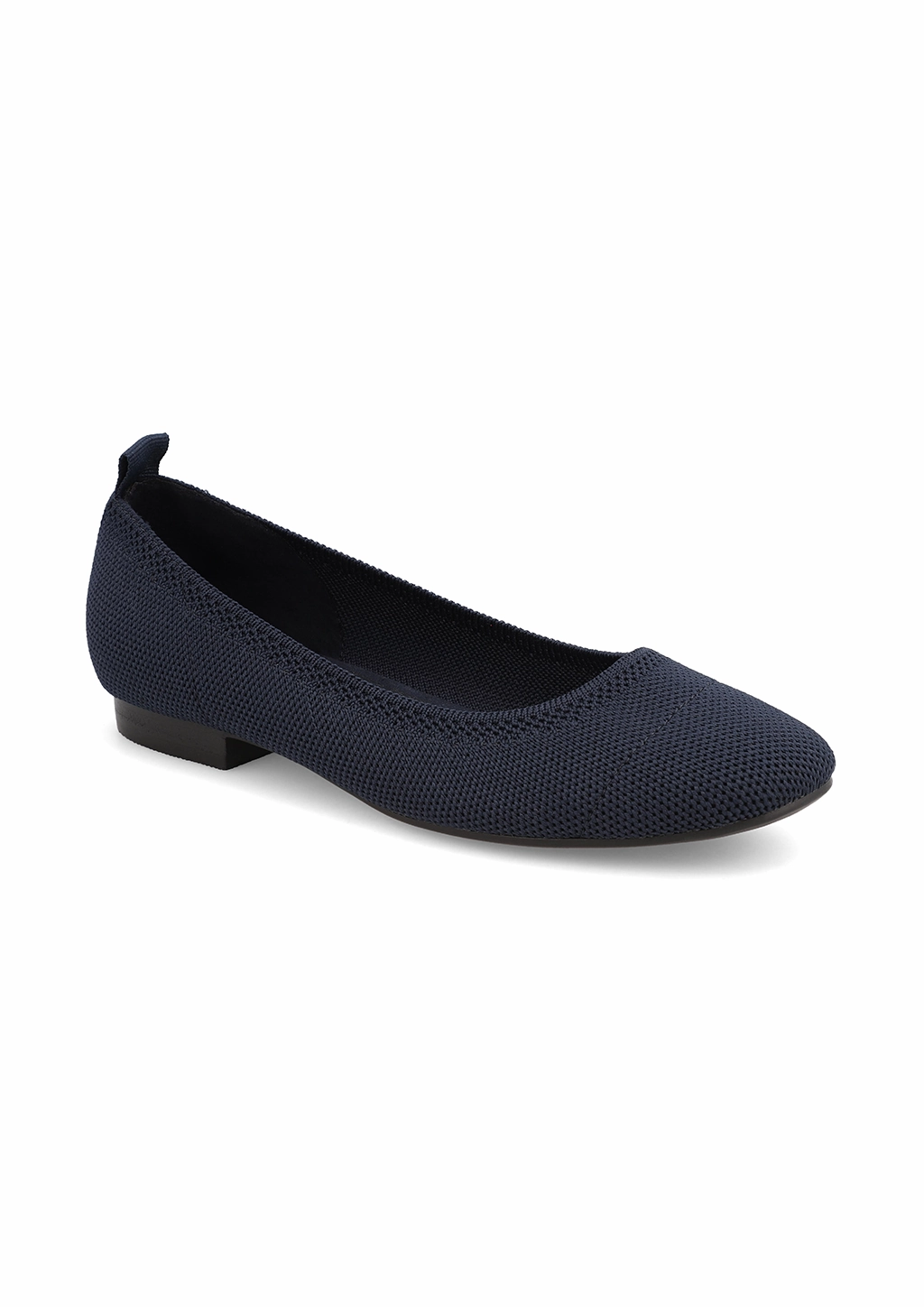 Gold Flat Shoes Size RASIA - NAVY
