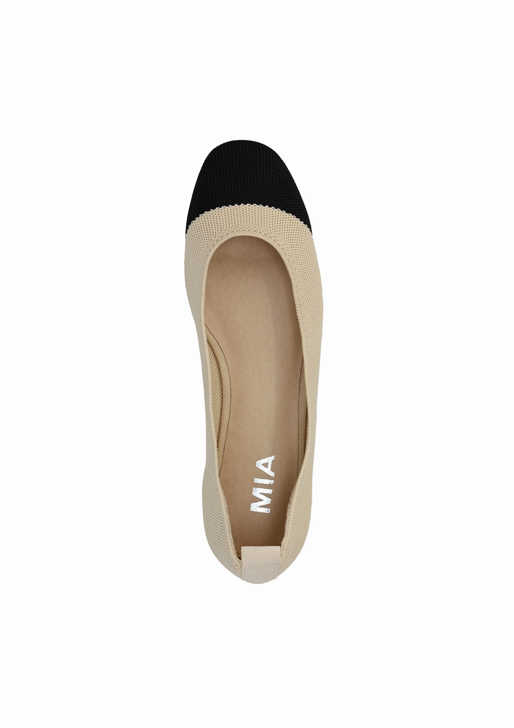 RASIA - SAND/BLACK Shoes For Very Flat Feet