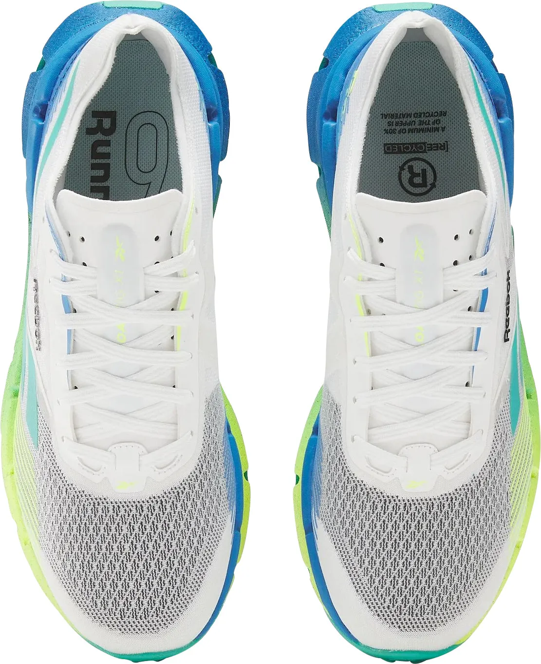 Reebok FloatZig X1 Mens Running Shoes - White Light Training Shoes