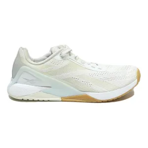 Hybrid Training Shoes REEBOK Nano X1 Womens Training Shoes White Beige Synthetic UK 6 Lightweight