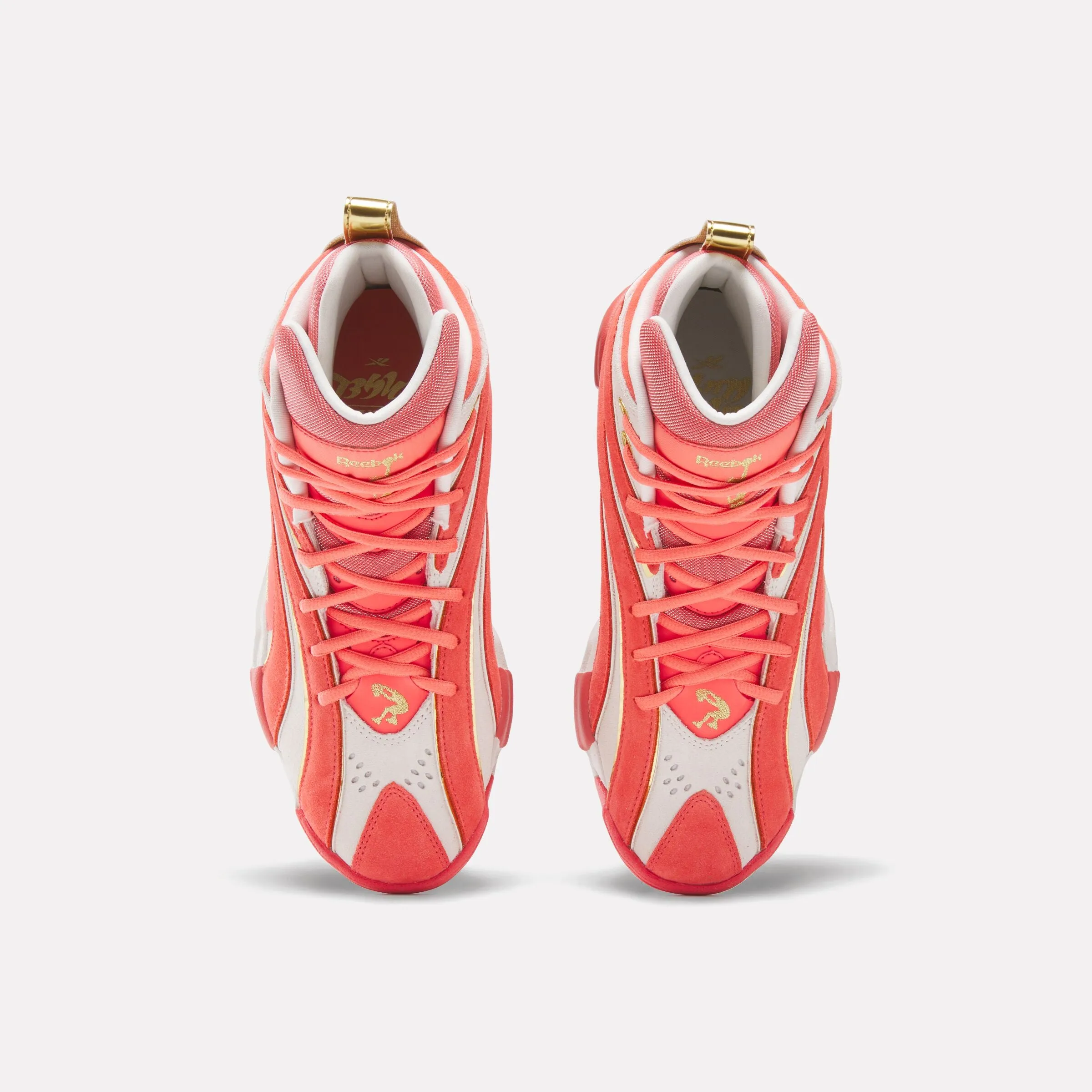 Reebok X Angel Reese Shaqnosis Chalk/Sunsetcoral/Chalk Techfit Basketball Shoes