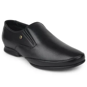 Healers Black Formal Non Lacing Moccasins For Mens J757-03 By Liberty Dress Shoes For Older Ladies