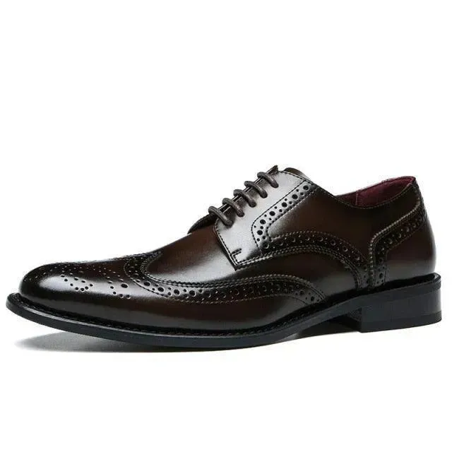 Men  Dress Shoes -  Giuseppe Oxford Shoes Dress Shoes With Bottom