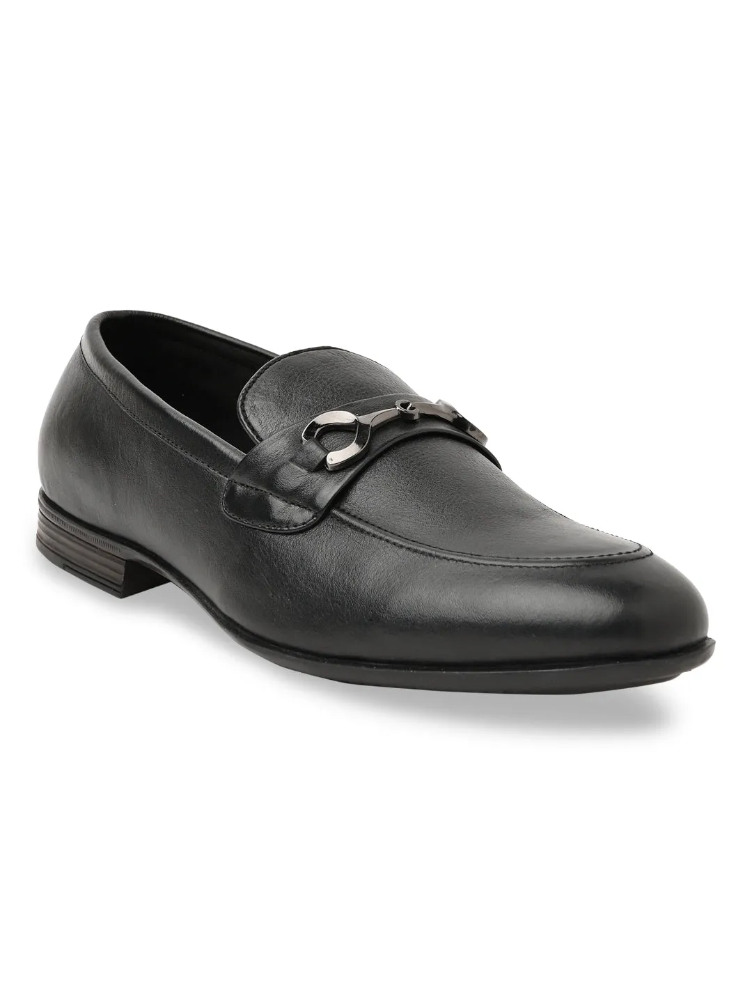 Regal Black Men Leather Buckled Slip Ons Slip On Leather Slip On Leather