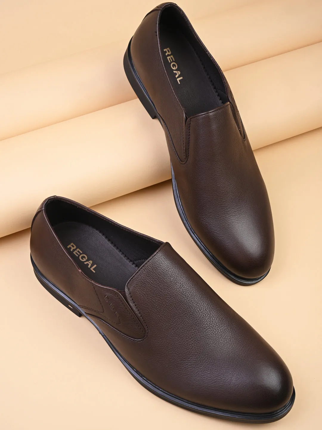 Regal Brown Men Classic Slip Ons Waterproof Hybrid Slip-on Shoe