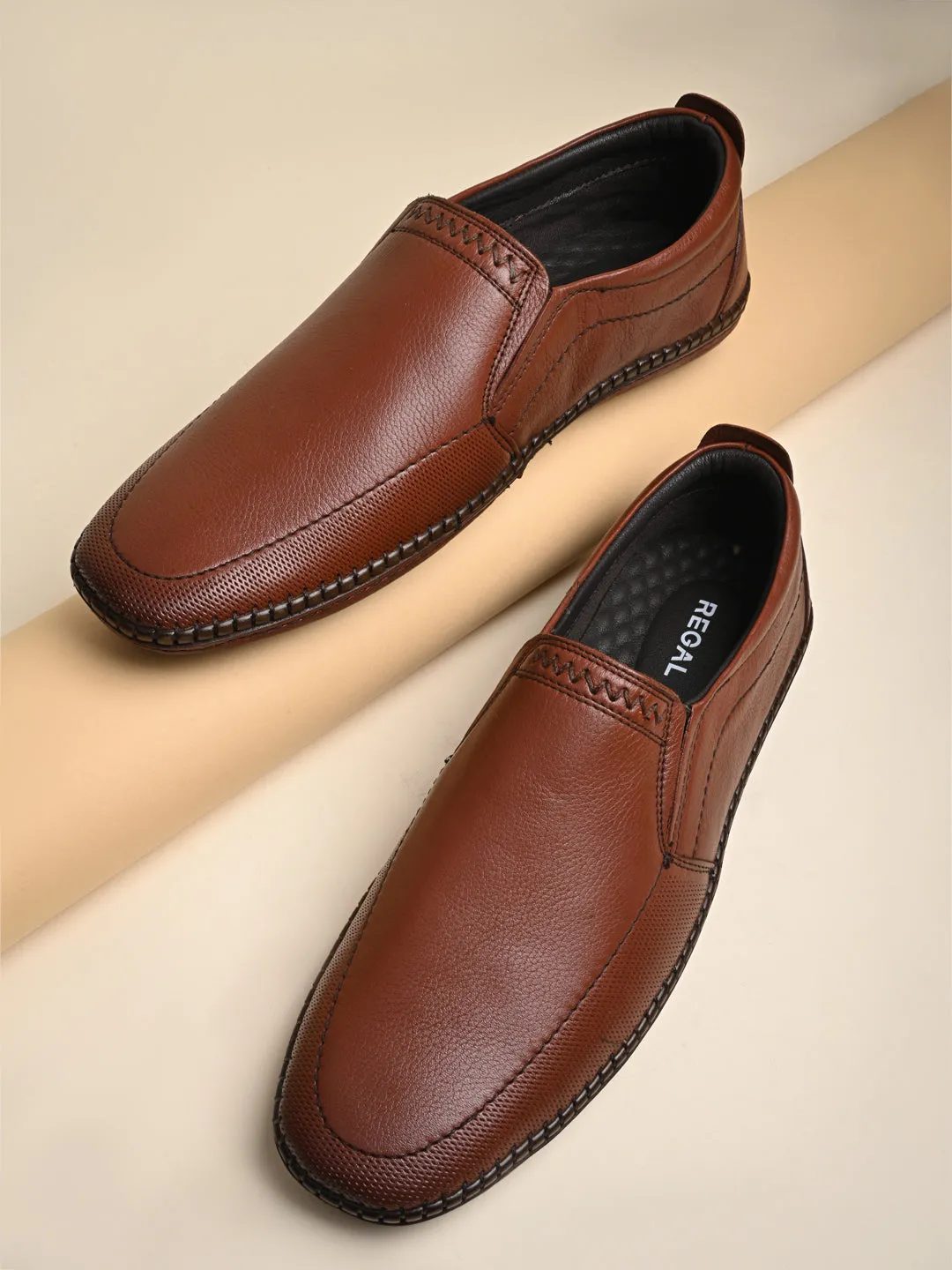 Regal Tan Men Casual Slip Ons Target Slip On