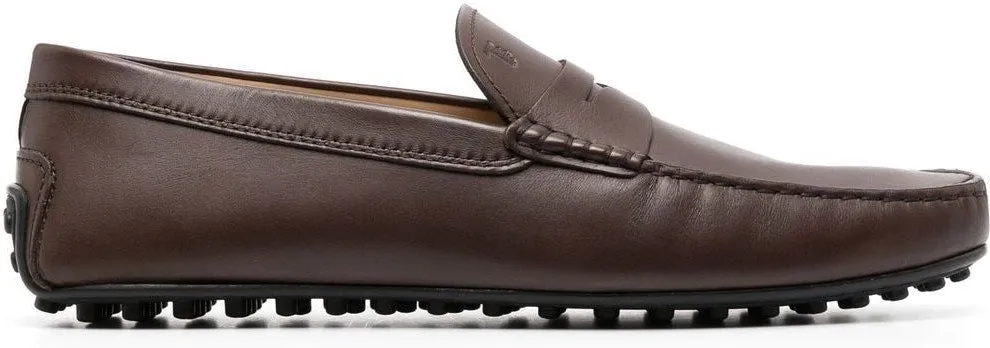 TOD'S CITY LEATHER LOAFERS Sezane Albane Loafers