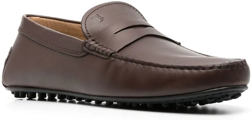 TOD'S CITY LEATHER LOAFERS Casual Leather Loafers