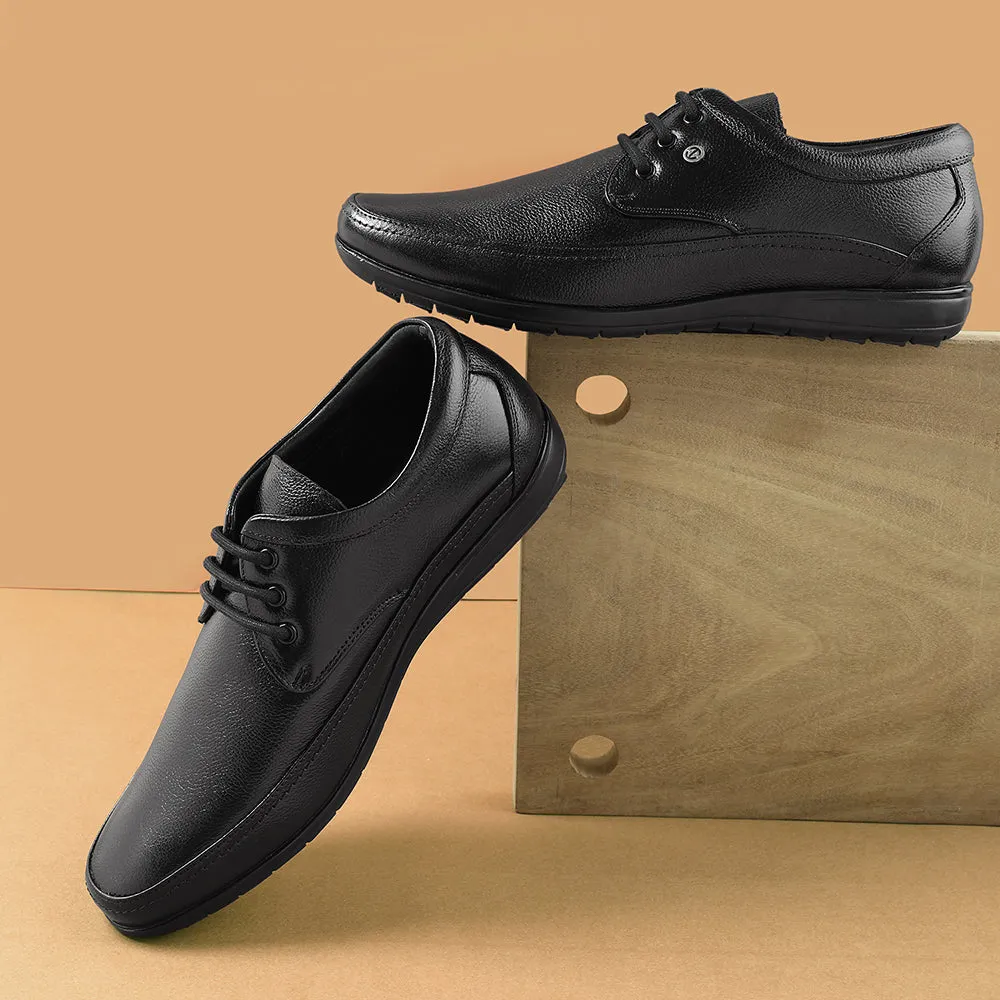 Sneaker Dress Shoe Hybrid Healers Black Formal Lacing Derby Shoes For Men HA1-12 By Liberty