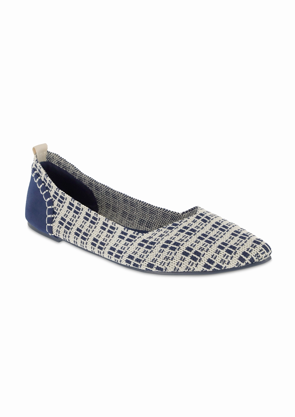 Canvas Flat Shoes LISSY - NAVY BONE