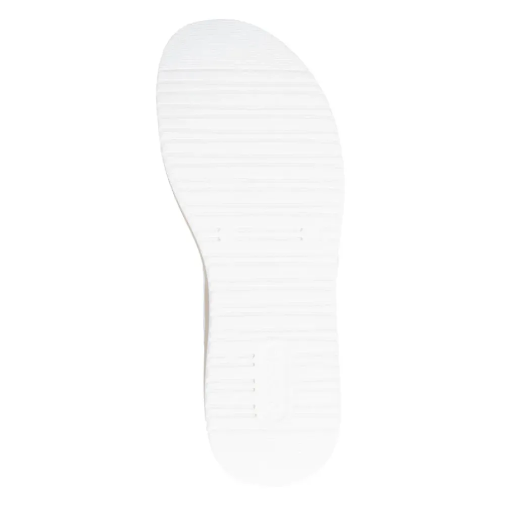 Remonte Jocelyn D1J53 White Leather Sandal (Women's) Sandals For Women Velcro