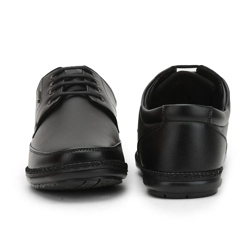 High End Dress Shoes Fortune (Black) Formal Lace Up Shoes For Men ER-61 By Liberty