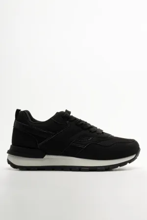 Best Shoes To Start Running Retro Trainers Black