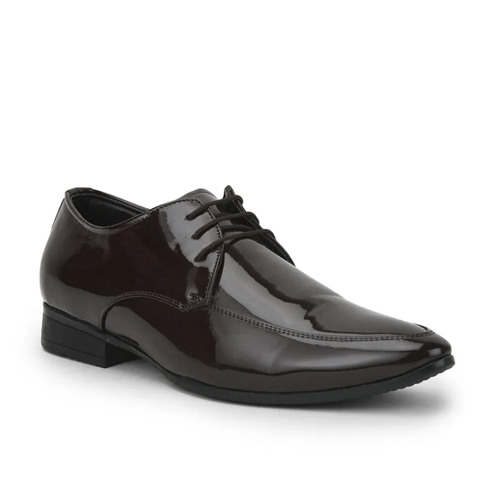 Fortune Lacing Brown Formal Shoes For Men JPL-242 By Liberty Dress Coral Shoes