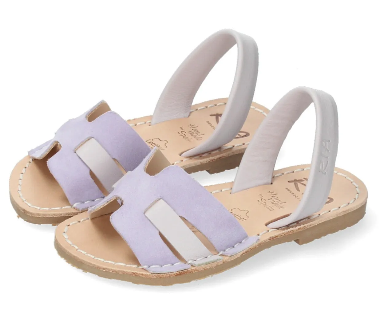 Sandals With The Bow RIA MENORCA Girl's Classic Menorcan Sandals - Ante Floresta