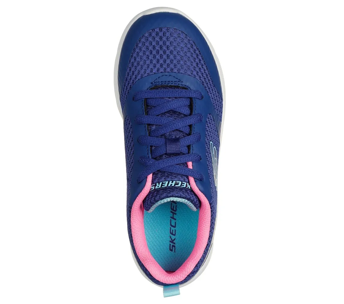 MICROSPEC MAX-RUNNING GAL - NAVY PINK Gel Running Shoes