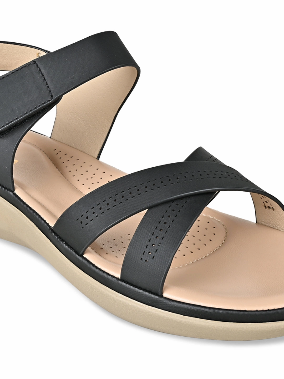 Ballerina Shoes Flats Rocia By Regal Black Women Comfort Flat Sandals
