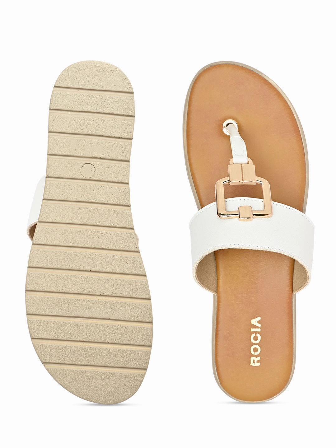 Rocia By Regal White Women Casual Flats Oxford Flat Shoes