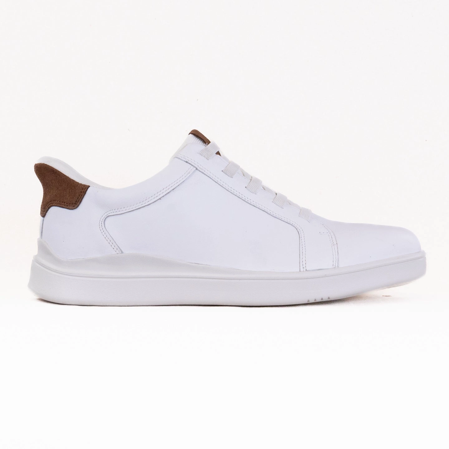 Basketball Shoes Boston Ma Rockport Tynnar Step Activated Casual Sneaker (Men's) - White Leather