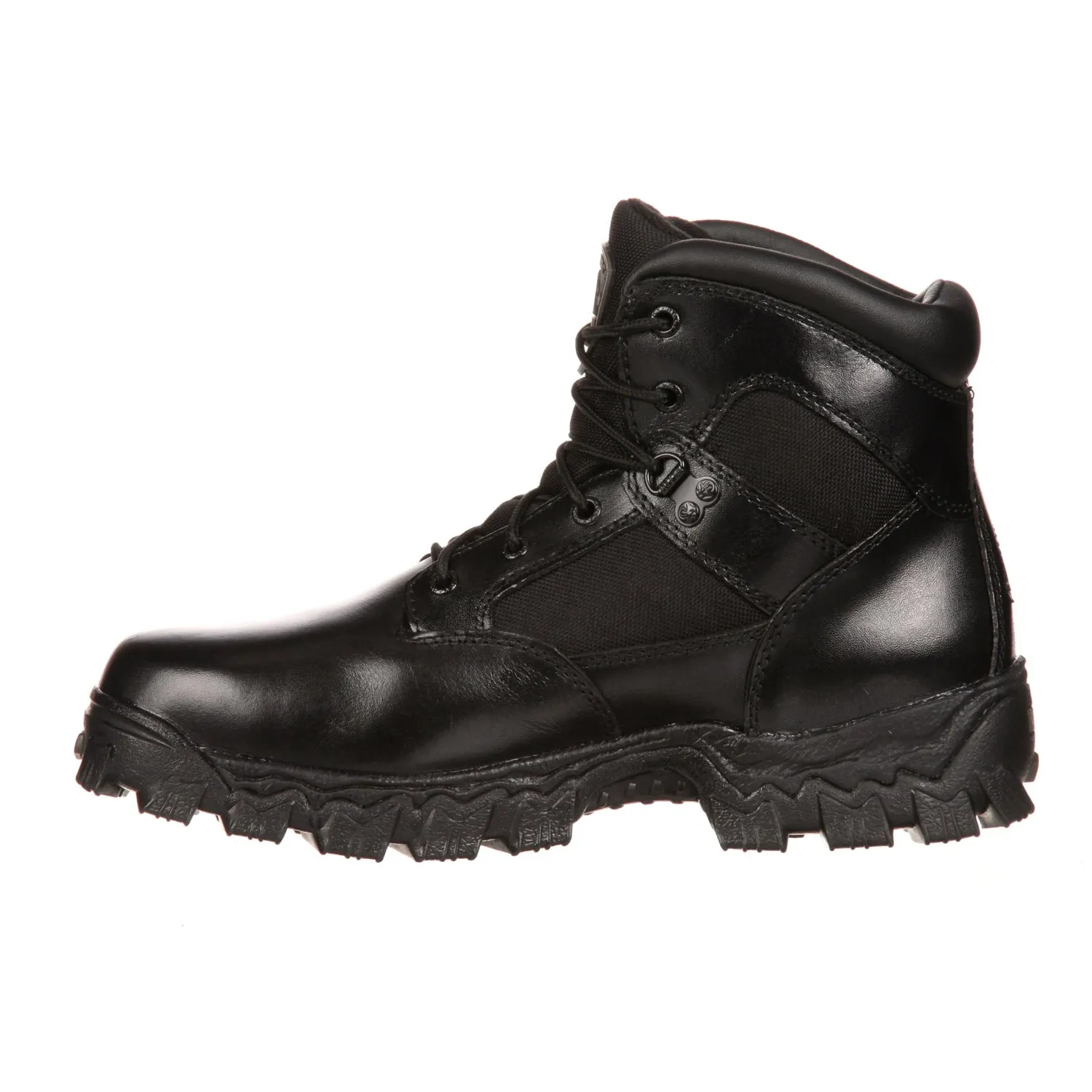 Under Armour Hovr Omnia Training Shoes Rocky Womens Black Leather 6in WP Alphaforce Duty Boots