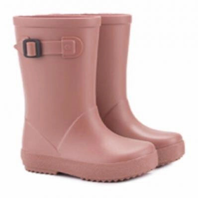 Wide Toe Boots Igor Girl's Splash Euri Rain Boots, Rose