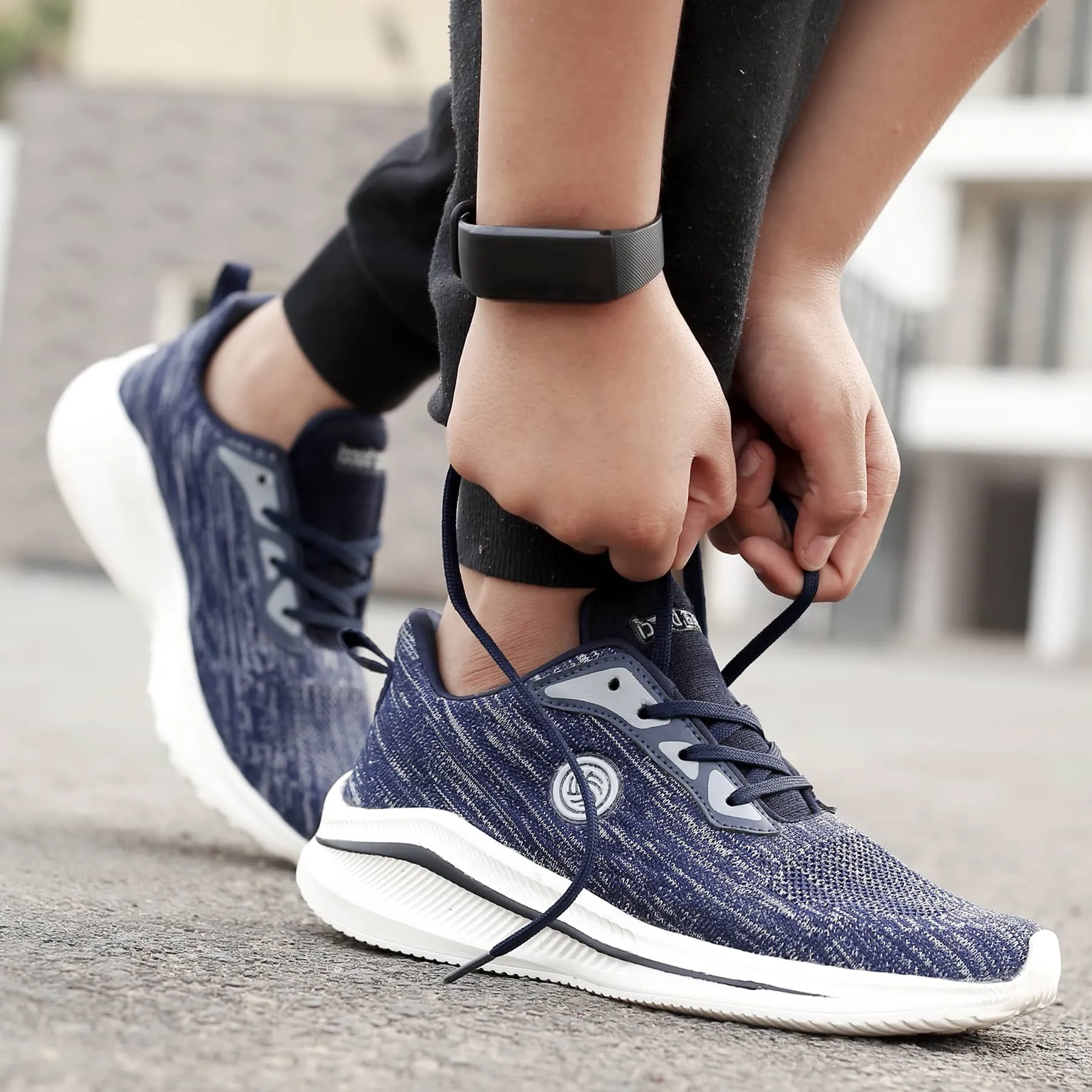 Bacca Bucci Boys or Girls Essential Knit Running Sports Shoe (Age: 8 year to 12 years) Best Shoes For Running A Marathon