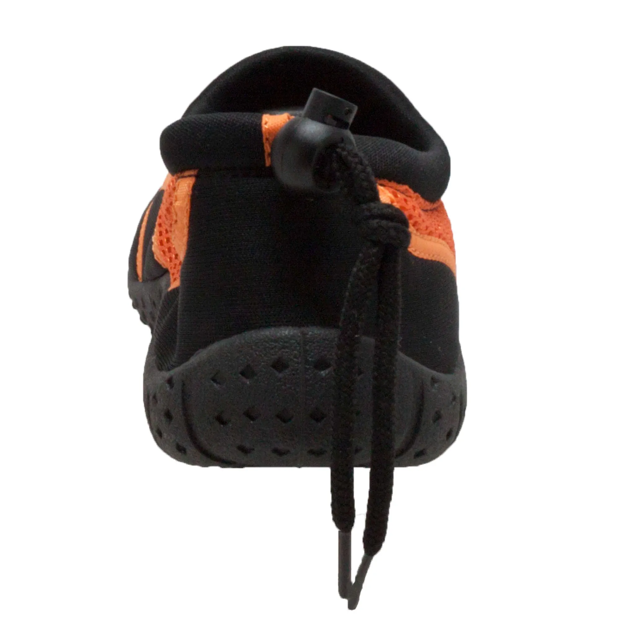 Us Made Running Shoes Tecs Children Boys Orange/Black Athletic Water Sneaker Mesh