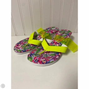 Ecko Flip Flops Sandals Flip Flops By Olivia Miller In Yellow, Size: 7