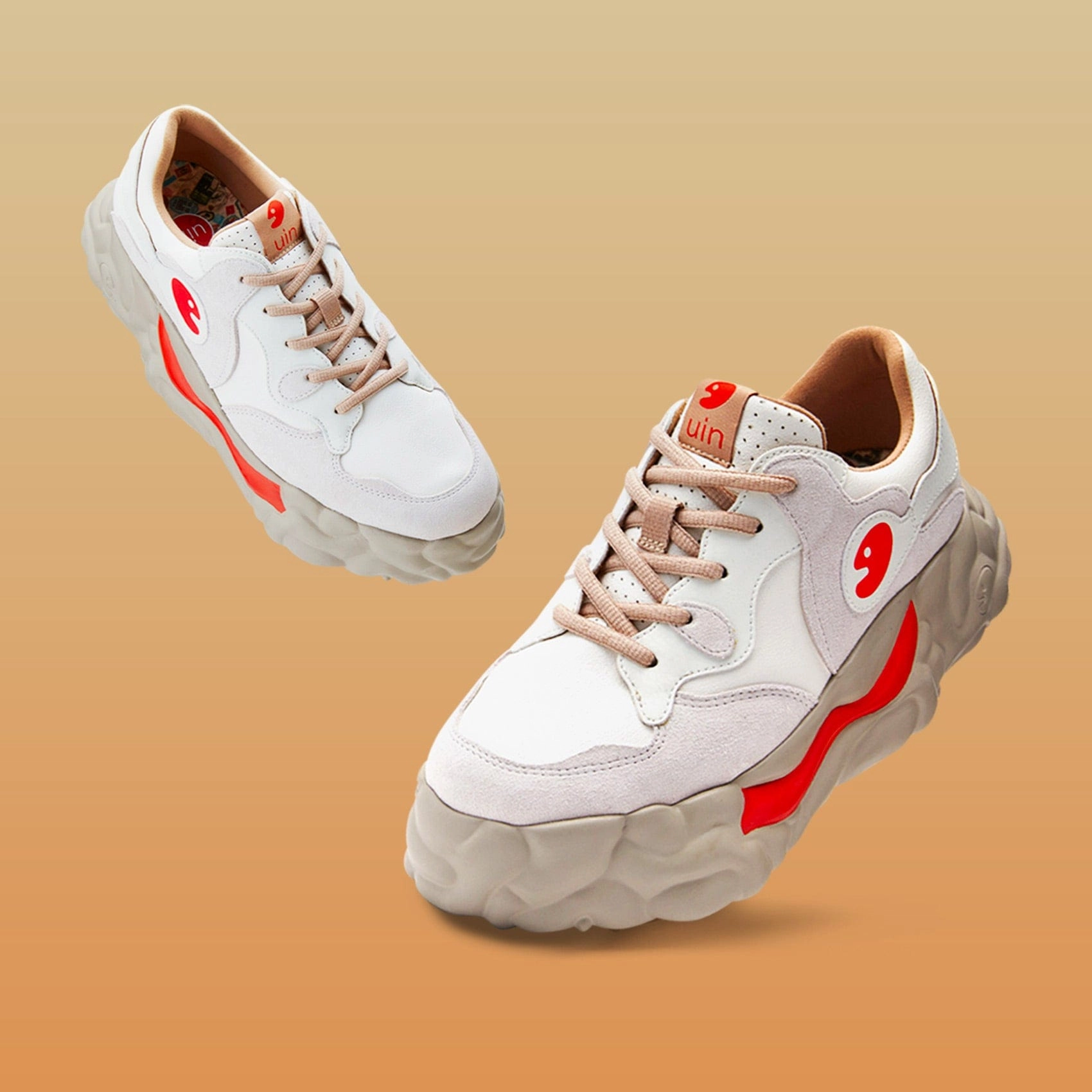 White Sneakers Satin Linen Sanamolls I Women