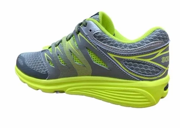 Saucony scarpa da corsa da ragazzo Zealot 2 SY55518 grigio verde On Cloudmonster Running Shoes