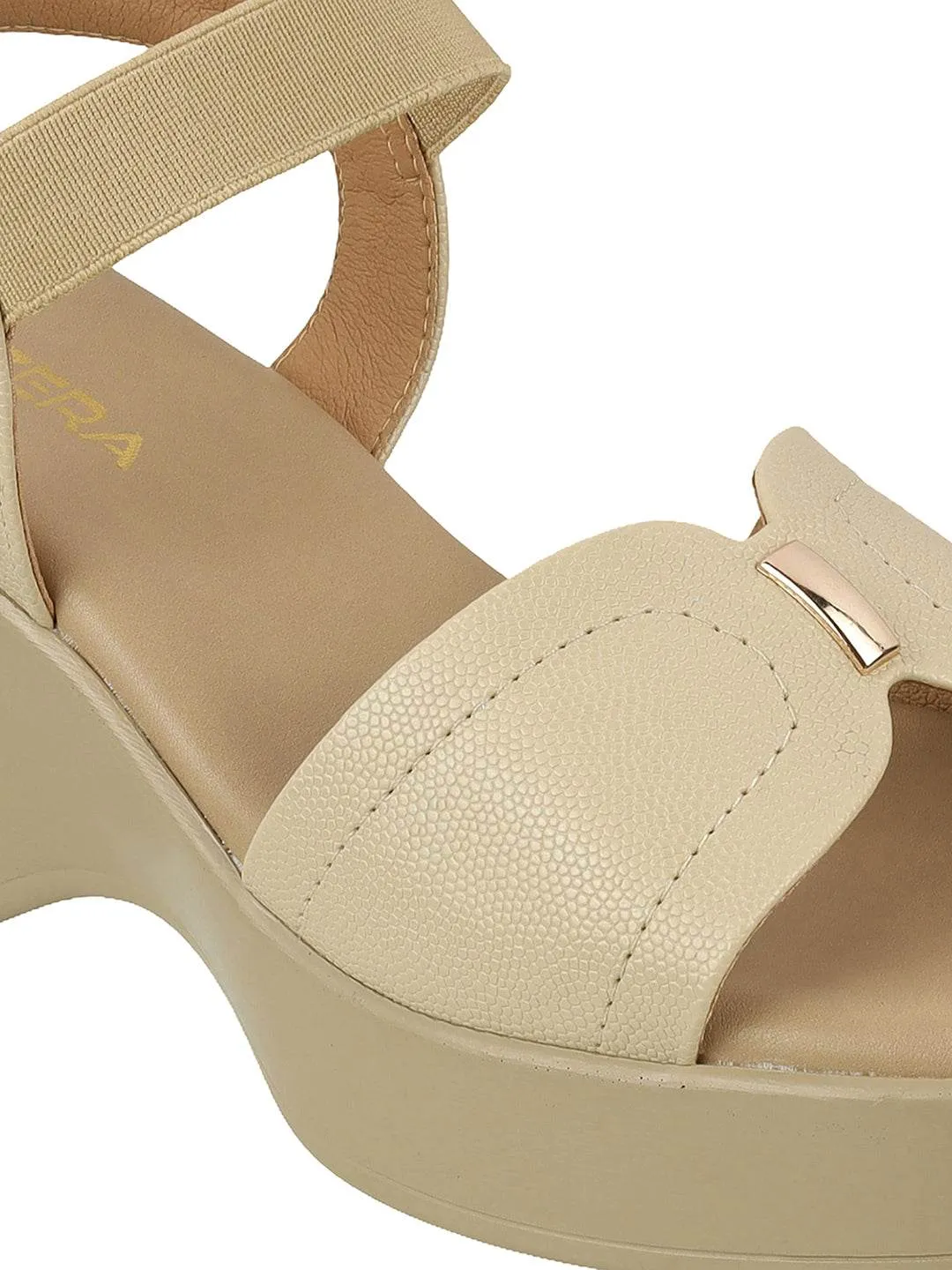 Sandals Royal Caribbean Montego Bay Jamaica Mid-Heel Platform Sandals (1515)