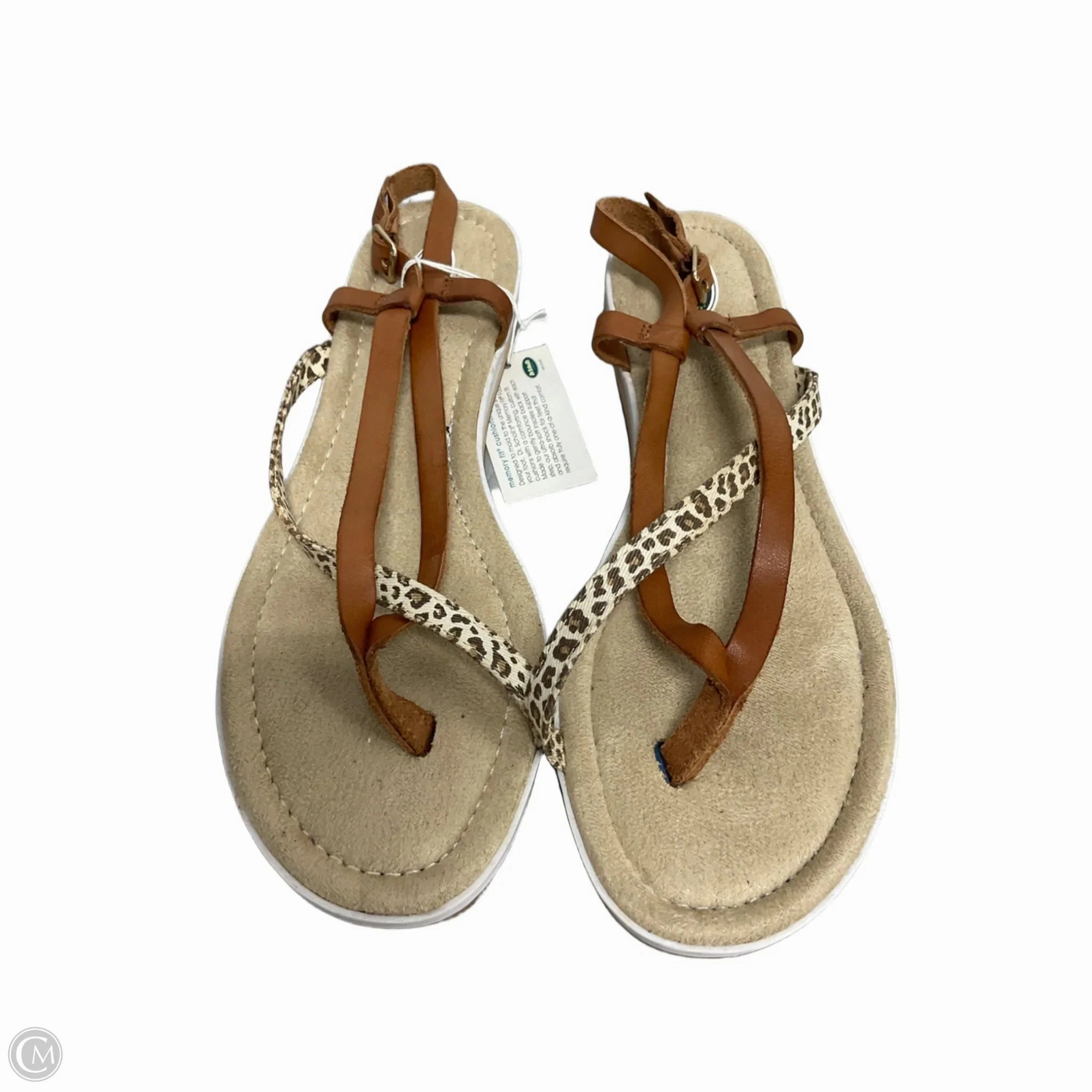 Sandals Flip Flops By Dr Scholls In Animal Print, Size: 8.5 Flip Flops Vegan Sustainable