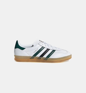 Gazelle Indoor Womens Lifestyle Shoe - Cloud White/Collegiate Green/Core Black Cross Training Shoes Near Me