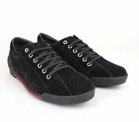 Gucci Sneakers - Gucci Women Black Sneakers Suede Trainer 23. NULL