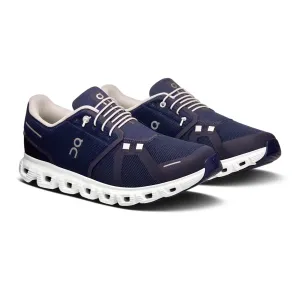 Cloud 6 Mens - Midnight / White Light Blue Slip Ons