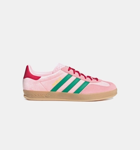 Nike Training Shoes Zoom Gazelle Indoor Womens Lifestyle Shoe - Court Green/Glow Pink/Gum