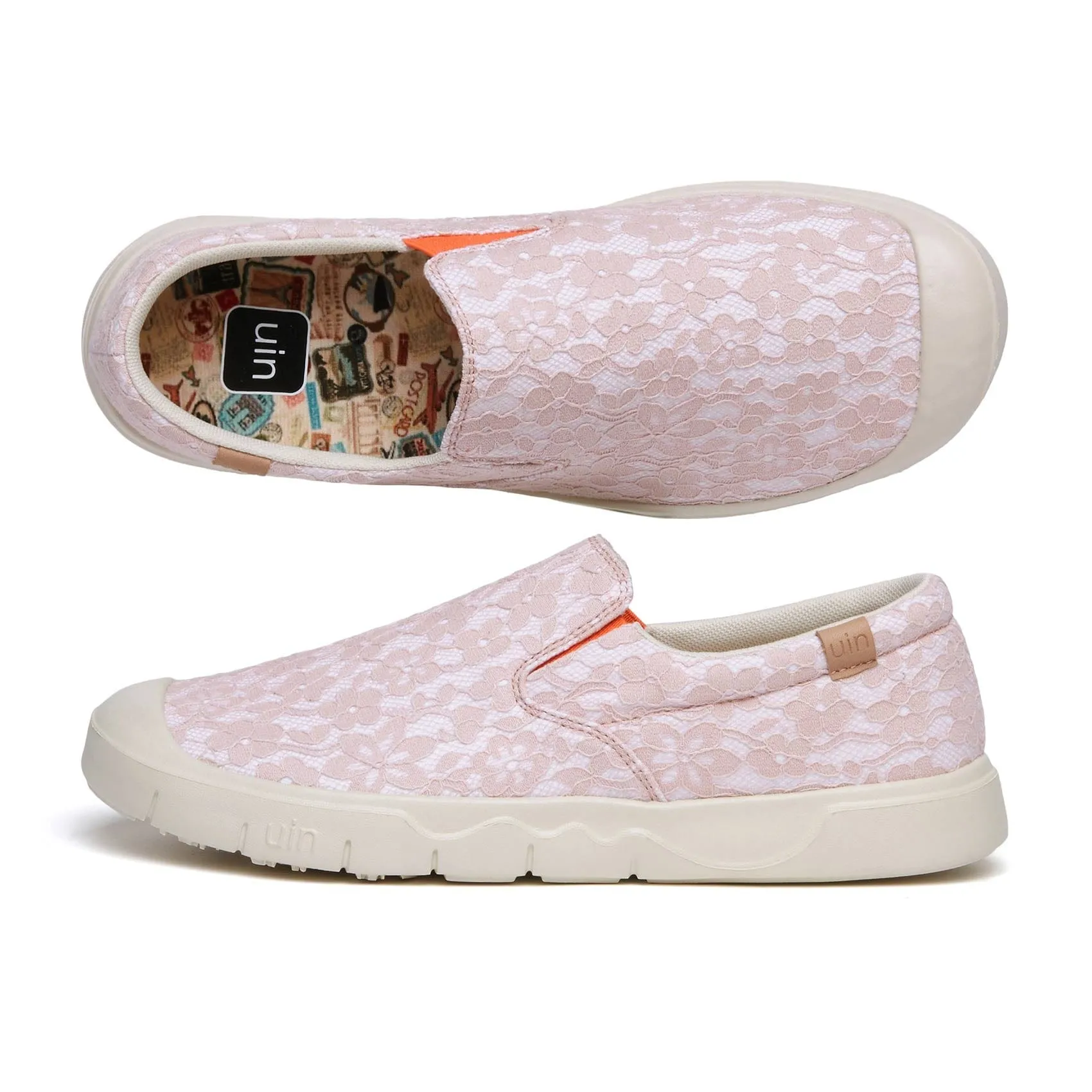 Pink Lace Cadiz I Women Mm6 Maison Margiela Sneakers